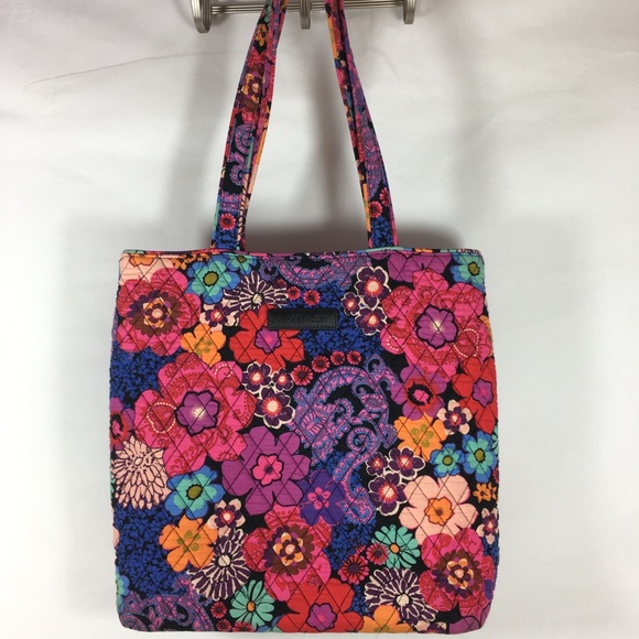 Vera Bradley Handbags - Vera Bradley Multi Color Quilted Tote Bag